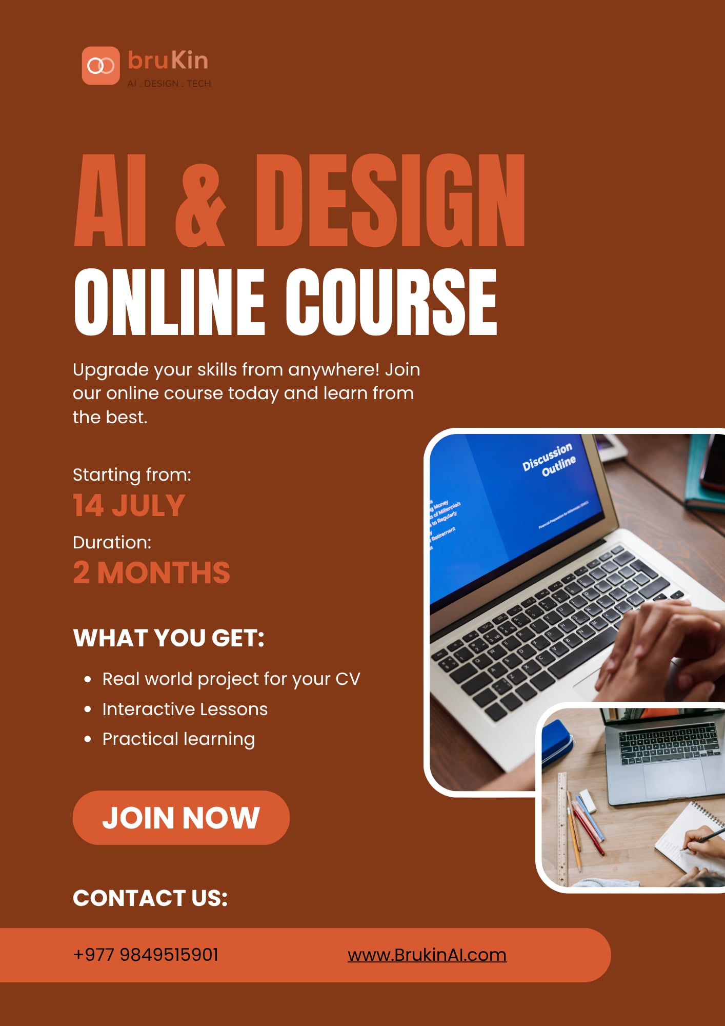 AI course promotion